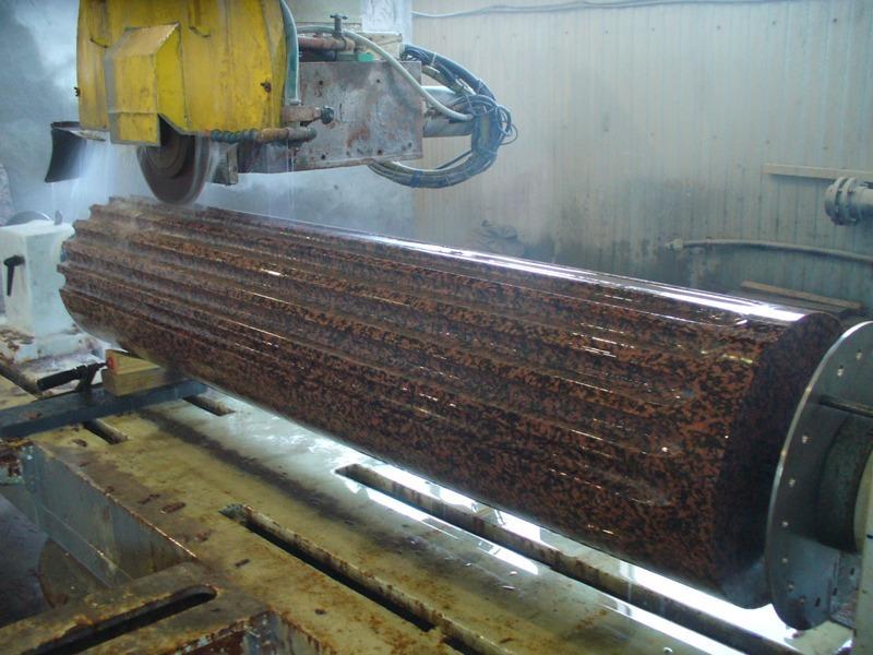 изготовление колонн из гранита